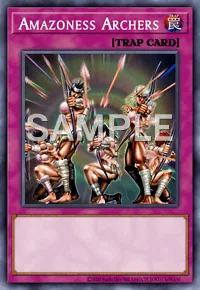 Amazoness Archers, Yu-Gi-Oh! card, TRAP