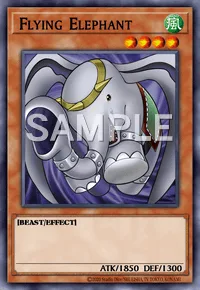 Flying Elephant, Yu-Gi-Oh! card, WIND