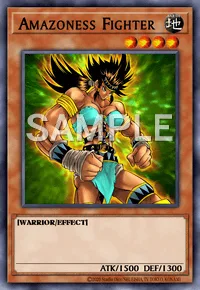 Amazoness Fighter, Yu-Gi-Oh! card, EARTH