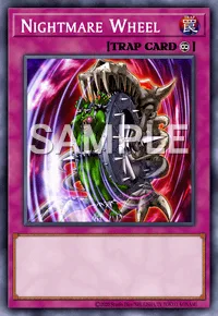 Nightmare Wheel, Yu-Gi-Oh! card, TRAP