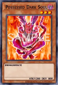 Possessed Dark Soul, Yu-Gi-Oh! card, DARK