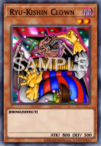 Ryu-Kishin Clown, Yu-Gi-Oh! card, DARK