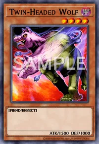 Twin-Headed Wolf, Yu-Gi-Oh! card, DARK