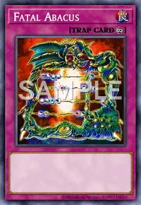 Fatal Abacus, Yu-Gi-Oh! card, TRAP