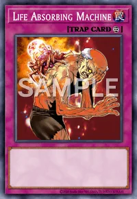 Life Absorbing Machine, Yu-Gi-Oh! card, TRAP
