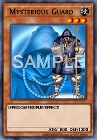 Mysterious Guard, Yu-Gi-Oh! card, EARTH