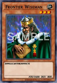 Frontier Wiseman, Yu-Gi-Oh! card, EARTH
