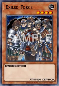 Exiled Force, Yu-Gi-Oh! card, EARTH