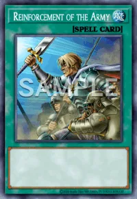 Reinforcement of the Army, Yu-Gi-Oh! card, SPELL