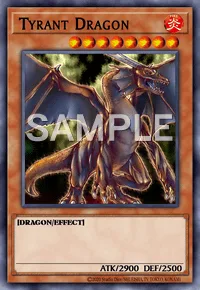 Tyrant Dragon, Yu-Gi-Oh! card, FIRE