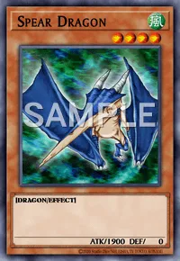 Spear Dragon, Yu-Gi-Oh! card, WIND