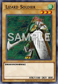 Lizard Soldier, Yu-Gi-Oh! card, WIND