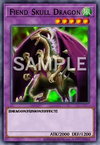 Fiend Skull Dragon, Yu-Gi-Oh! card, WIND