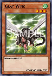 Gray Wing, Yu-Gi-Oh! card, WIND