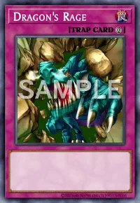Dragon's Rage, Yu-Gi-Oh! card, TRAP