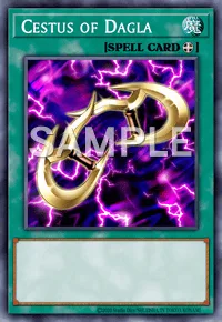 Cestus of Dagla, Yu-Gi-Oh! card, SPELL