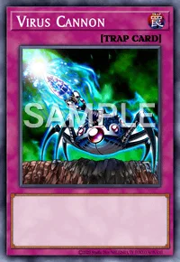 Virus Cannon, Yu-Gi-Oh! card, TRAP