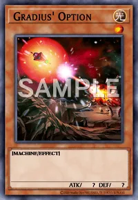 Gradius' Option, Yu-Gi-Oh! card, LIGHT