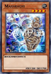 Maharaghi, Yu-Gi-Oh! card, EARTH