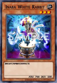 Inaba White Rabbit, Yu-Gi-Oh! card, EARTH