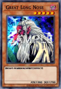 Great Long Nose, Yu-Gi-Oh! card, DARK