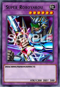 Super Roboyarou, Yu-Gi-Oh! card, EARTH