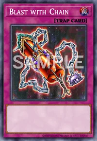 Blast with Chain, Yu-Gi-Oh! card, TRAP