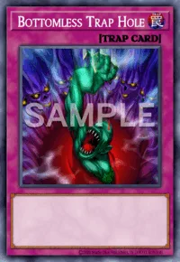 Bottomless Trap Hole, Yu-Gi-Oh! card, TRAP