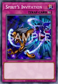 Spirit's Invitation, Yu-Gi-Oh! card, TRAP