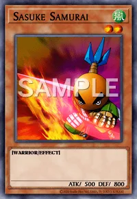 Sasuke Samurai, Yu-Gi-Oh! card, WIND