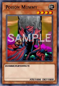 Poison Mummy, Yu-Gi-Oh! card, EARTH