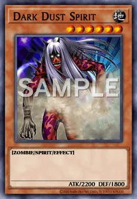 Dark Dust Spirit, Yu-Gi-Oh! card, EARTH