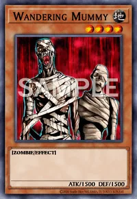Wandering Mummy, Yu-Gi-Oh! card, EARTH