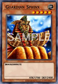 Guardian Sphinx, Yu-Gi-Oh! card, EARTH