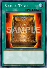 Book of Taiyou, Yu-Gi-Oh! card, SPELL