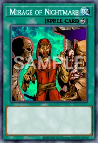 Mirage of Nightmare, Yu-Gi-Oh! card, SPELL