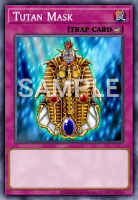 Tutan Mask, Yu-Gi-Oh! card, TRAP