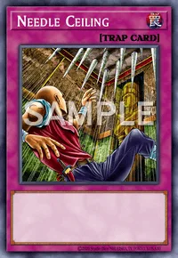 Needle Ceiling, Yu-Gi-Oh! card, TRAP