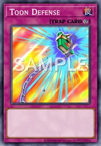 Toon Defense, Yu-Gi-Oh! card, TRAP