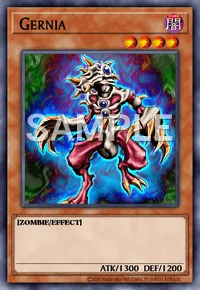 Gernia, Yu-Gi-Oh! card, DARK
