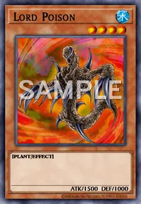 Lord Poison, Yu-Gi-Oh! card, WATER