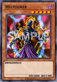 Helpoemer, Yu-Gi-Oh! card, DARK