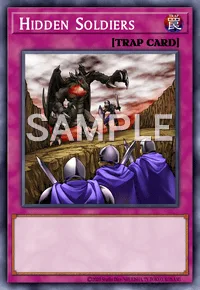 Hidden Soldiers, Yu-Gi-Oh! card, TRAP