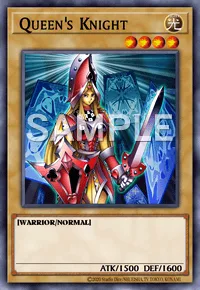Queen's Knight, Yu-Gi-Oh! card, LIGHT