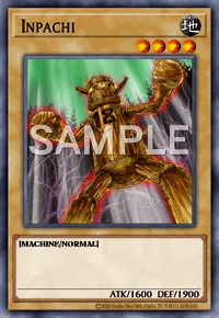 Inpachi, Yu-Gi-Oh! card, EARTH
