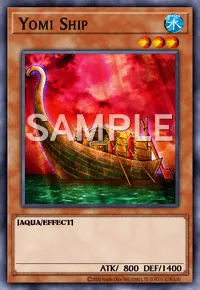 Yomi Ship, Yu-Gi-Oh! card, WATER