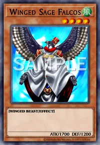 Winged Sage Falcos, Yu-Gi-Oh! card, WIND