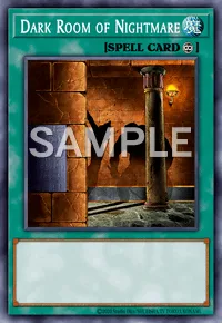 Dark Room of Nightmare, Yu-Gi-Oh! card, SPELL
