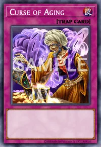 Curse of Aging, Yu-Gi-Oh! card, TRAP