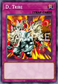 D. Tribe, Yu-Gi-Oh! card, TRAP